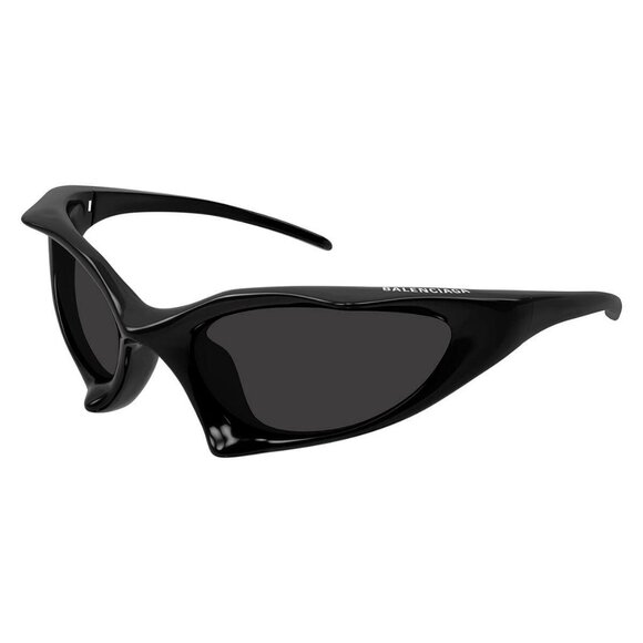 New Authentic  BALENCIAGA Black Cat Eye BB0352S 001 Sunglasses Women - Picture 1 of 6